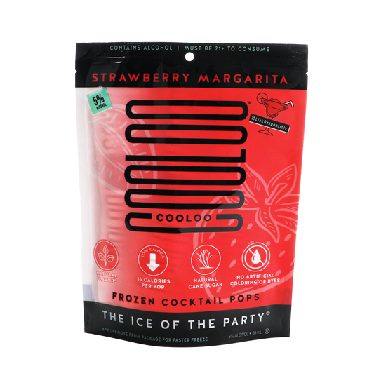 Cooloo Strawberry Margarita Cocktail Pops